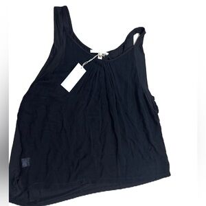 Burning Torch by Anthropologie High Desert Black Sleeveless Top NWT Size S